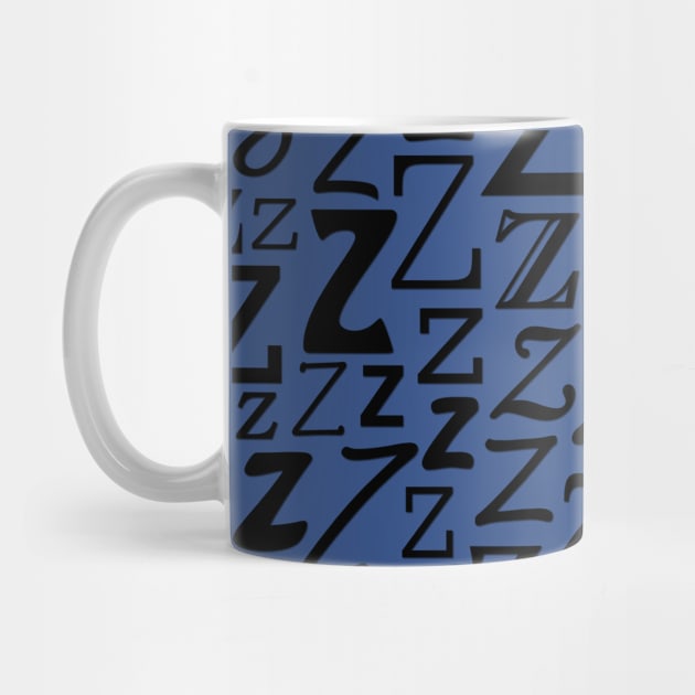 Z - Typography (Black) by gillianembers